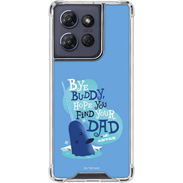 Elf Mr. Narwhal Farewell Moto G Play 5G (2025) Clear Case