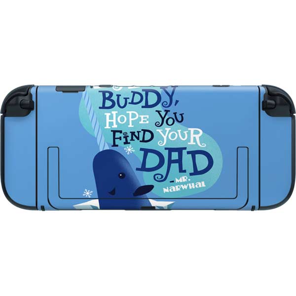 Elf Mr. Narwhal Farewell Nintendo Switch 2 (2025) with Joy-Con Skin