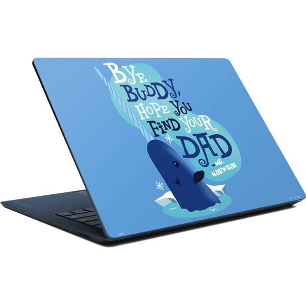 Elf Mr. Narwhal Farewell Surface Laptop Skin