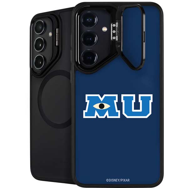 Disney Monsters University MU Logo Galaxy S26 Plus Kickstand Case