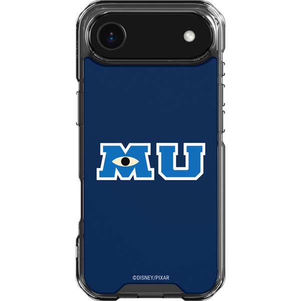Disney Monsters University MU Logo iPhone 17 Air Clear Case