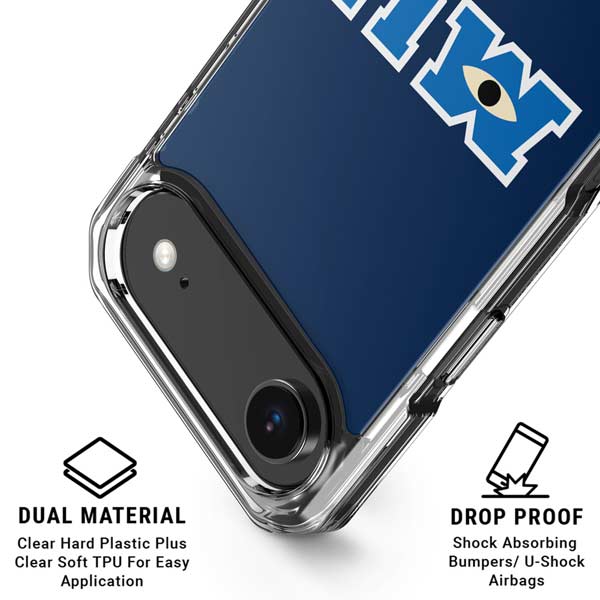Disney Monsters University MU Logo iPhone 17 Air Clear Case