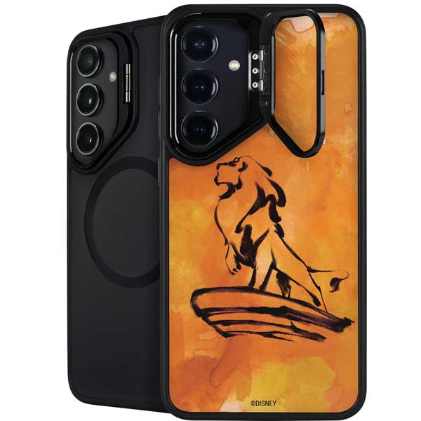 Disney The Lion King Mufasa Water Color Art Galaxy S26 Plus Kickstand Case