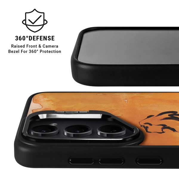 Disney The Lion King Mufasa Water Color Art Galaxy S26 Plus Kickstand Case