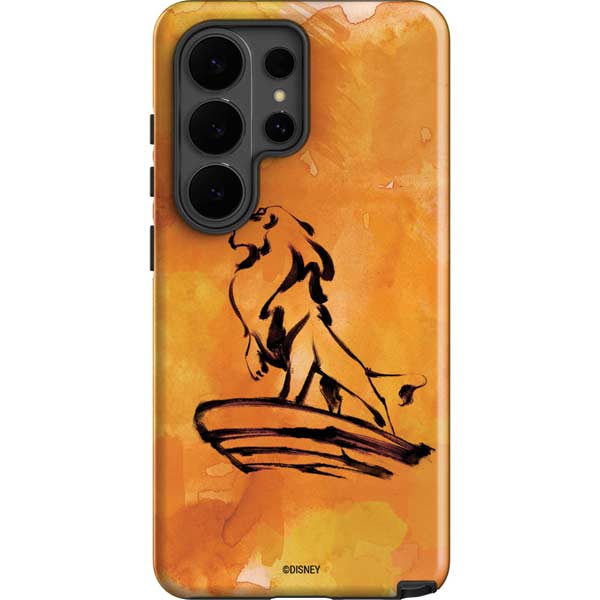 Disney The Lion King Mufasa Water Color Art Galaxy S26 Ultra Impact Case