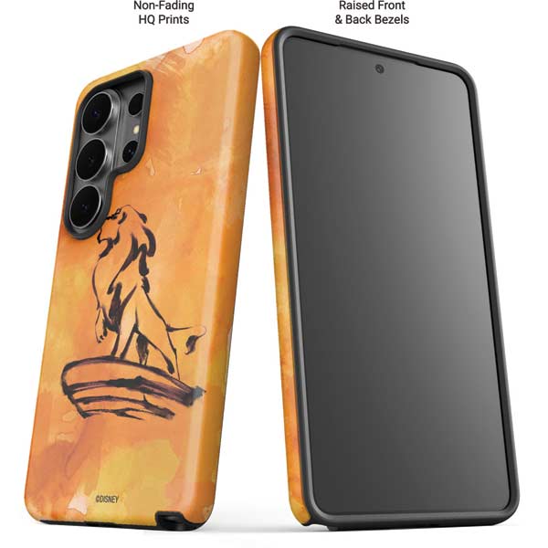 Disney The Lion King Mufasa Water Color Art Galaxy S26 Ultra Impact Case