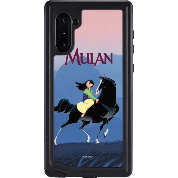 Disney Mulan Riding Khan Galaxy Cases