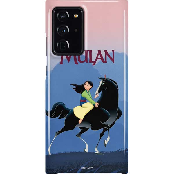 Disney Mulan Riding Khan Galaxy Cases