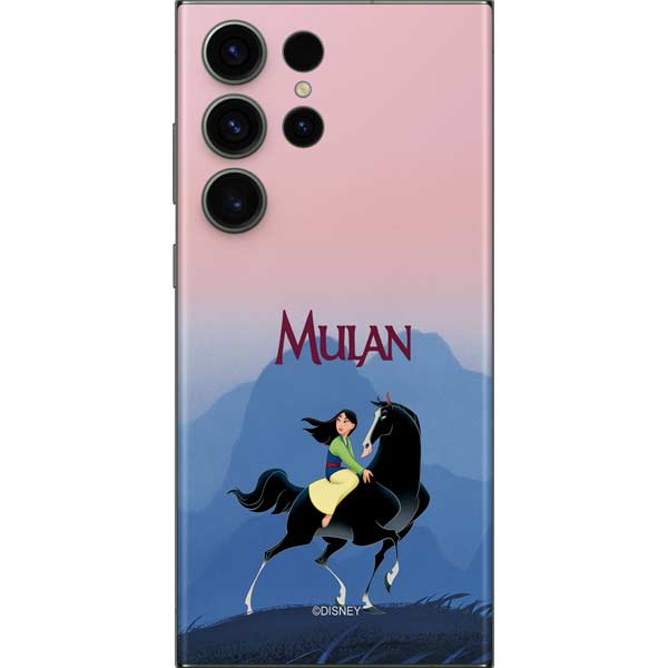 Disney Mulan Riding Khan Galaxy Skins