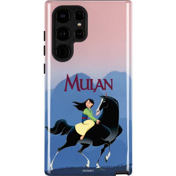 Disney Mulan Riding Khan Galaxy Cases