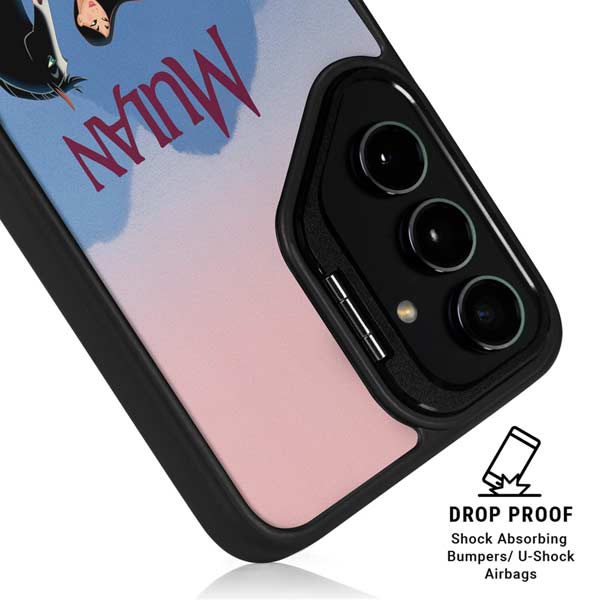 Disney Mulan Riding Khan Galaxy S26 Plus Kickstand Case