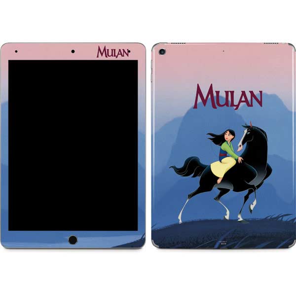 Disney Mulan Riding Khan iPad Skins