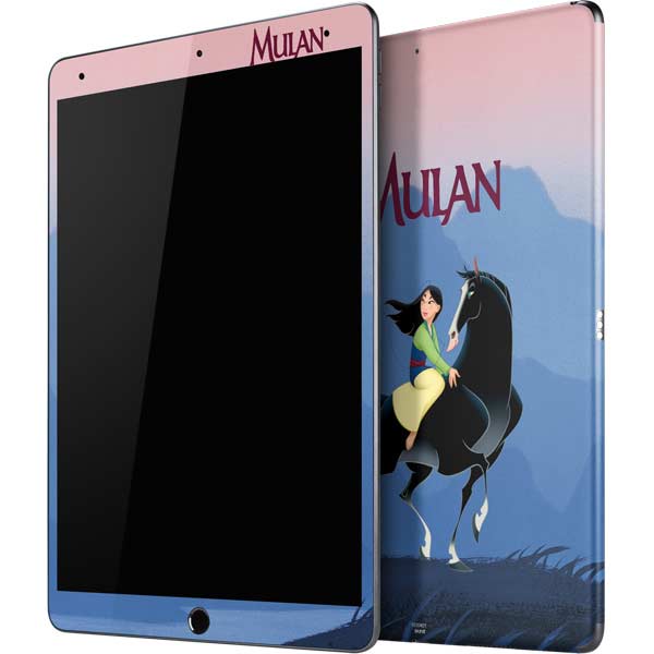 Disney Mulan Riding Khan iPad Skins
