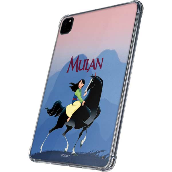 Disney Mulan Riding Khan iPad Pro 11in (2024) Clear Case