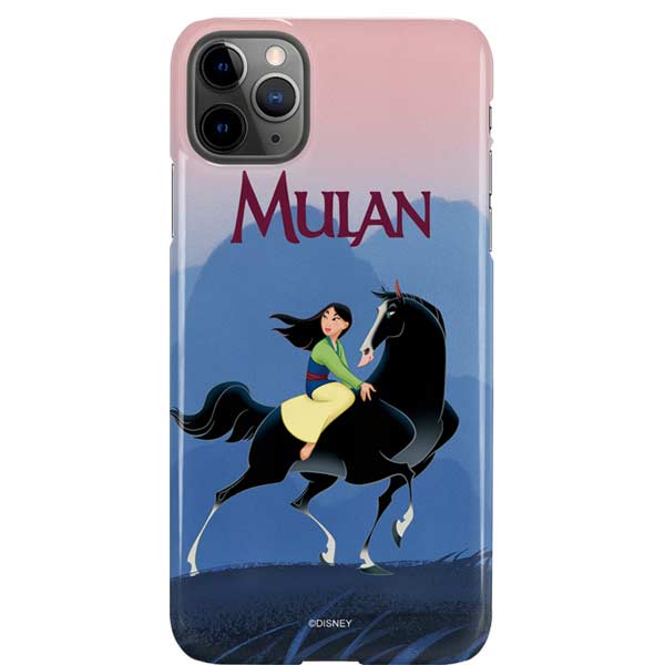 Disney Mulan Riding Khan iPhone Cases