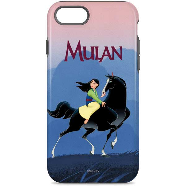 Disney Mulan Riding Khan iPhone Cases