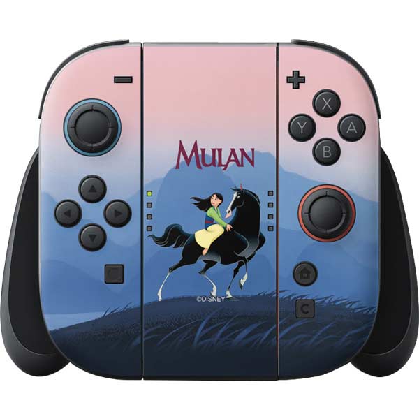 Disney Mulan Riding Khan Nintendo Skins