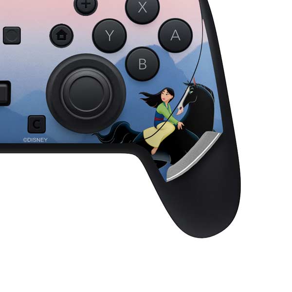Disney Mulan Riding Khan Nintendo Switch 2 (2025) Pro Controller Skin