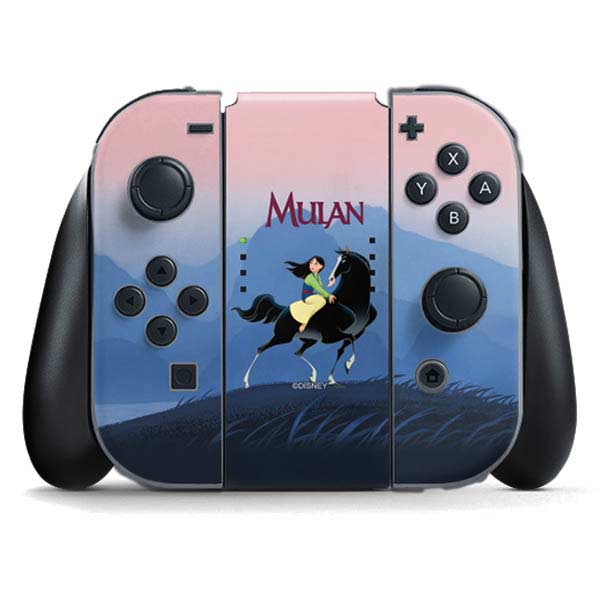 Disney Mulan Riding Khan Nintendo Skins