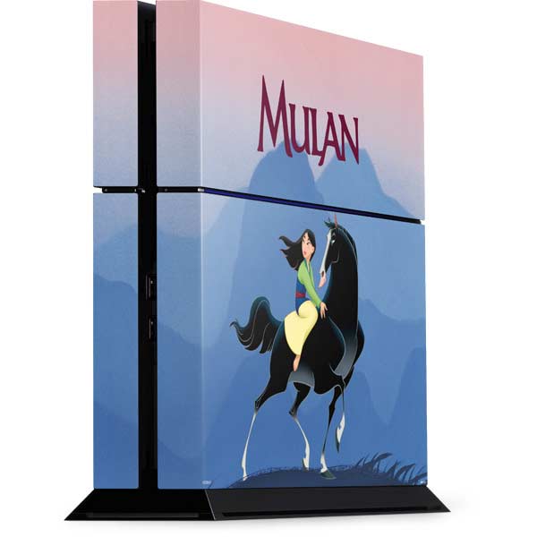 Disney Mulan Riding Khan PlayStation PS4 Skins