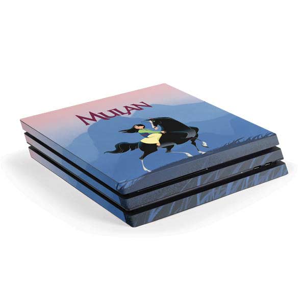 Disney Mulan Riding Khan PlayStation PS4 Skins