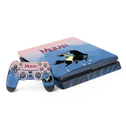 Disney Mulan Riding Khan PlayStation PS4 Skins