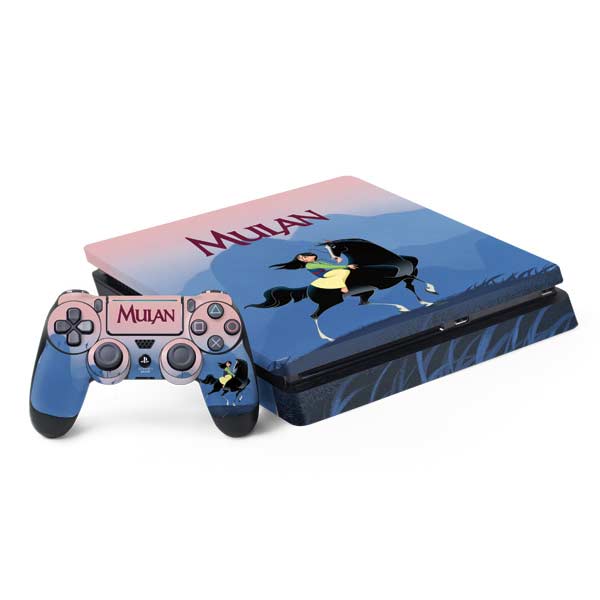 Disney Mulan Riding Khan PlayStation PS4 Skins