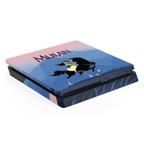 Disney Mulan Riding Khan PlayStation PS4 Skins