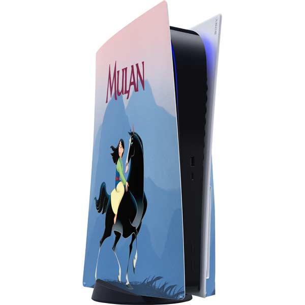 Disney Mulan Riding Khan PlayStation PS5 Skins