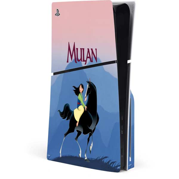 Disney Mulan Riding Khan PlayStation PS5 Skins