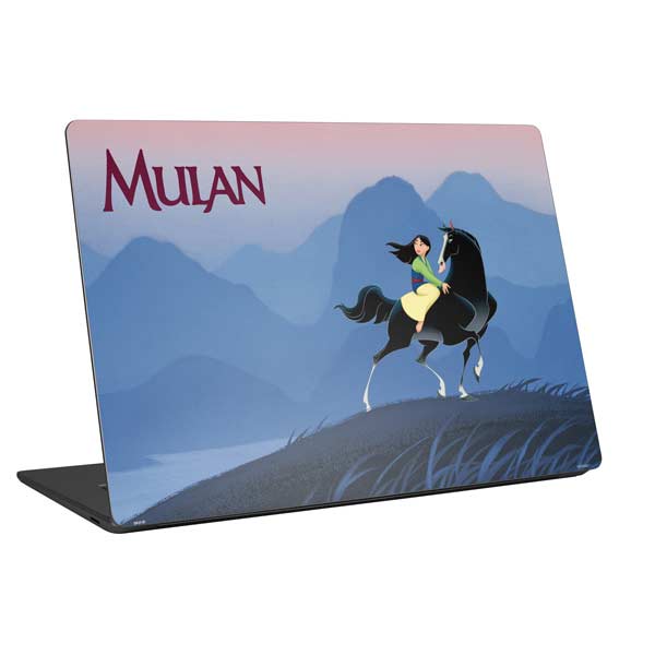 Disney Mulan Riding Khan Laptop Skins
