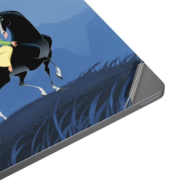 Disney Mulan Riding Khan Laptop Skins