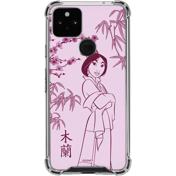 Disney Mulan Character Art Pixel Cases