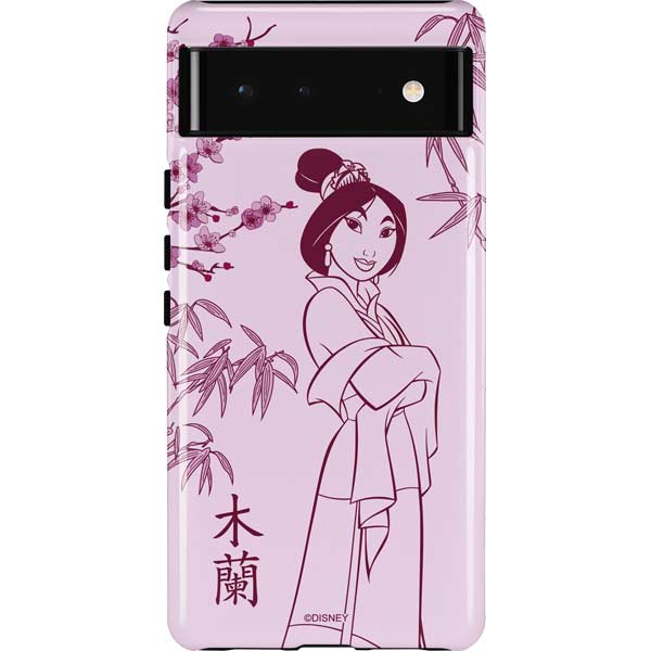 Disney Mulan Character Art Pixel Cases