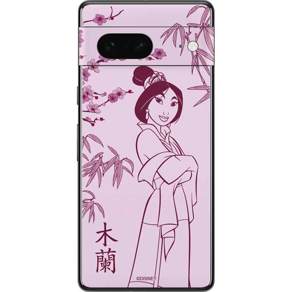 Disney Mulan Character Art Pixel Skins