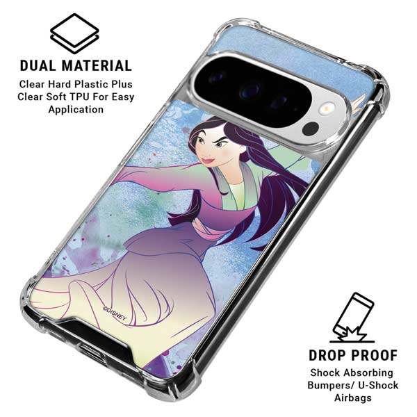Disney Mulan In Training Google Pixel 10 Pro Clear Case