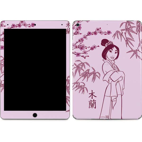 Disney Mulan Character Art iPad Skins