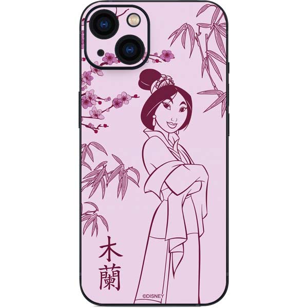 Disney Mulan Character Art iPhone Skins