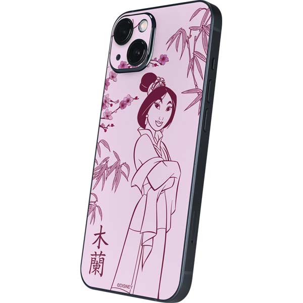 Disney Mulan Character Art iPhone Skins