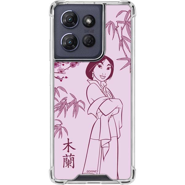 Disney Mulan Character Art Moto G 5G (2025) Clear Case