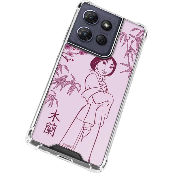 Disney Mulan Character Art Moto G 5G (2025) Clear Case