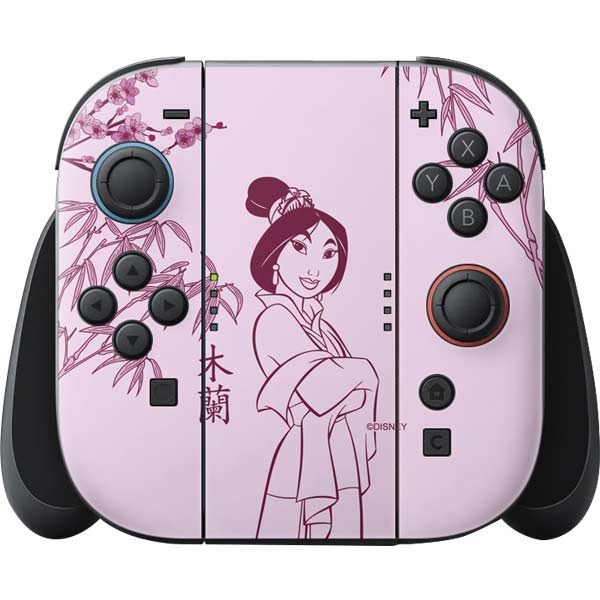 Disney Mulan Character Art Nintendo Skins