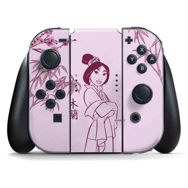 Disney Mulan Character Art Nintendo Skins