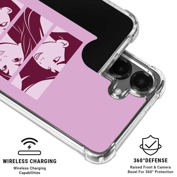 Disney Mulan Personalities Galaxy S26 Plus Clear Case