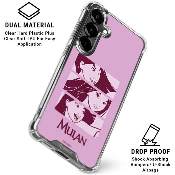 Disney Mulan Personalities Galaxy S26 Plus Clear Case