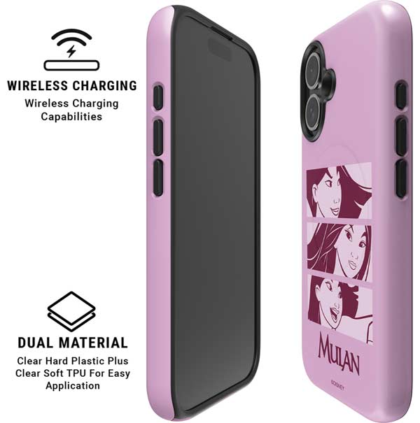 Disney Mulan Personalities iPhone 16 Magsafe Impact Case
