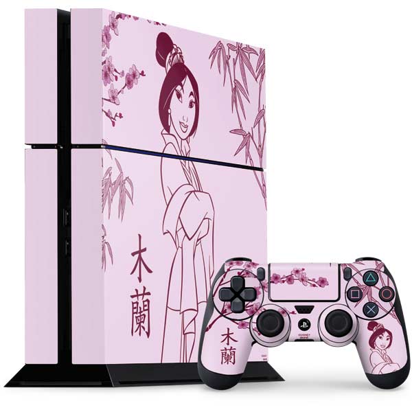Disney Mulan Character Art PlayStation PS4 Skins