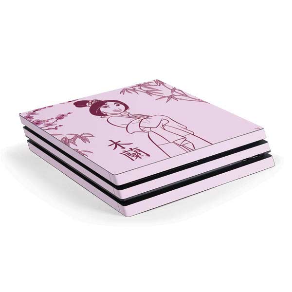 Disney Mulan Character Art PlayStation PS4 Skins
