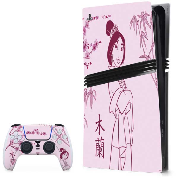 Disney Mulan Character Art PlayStation PS5 Skins