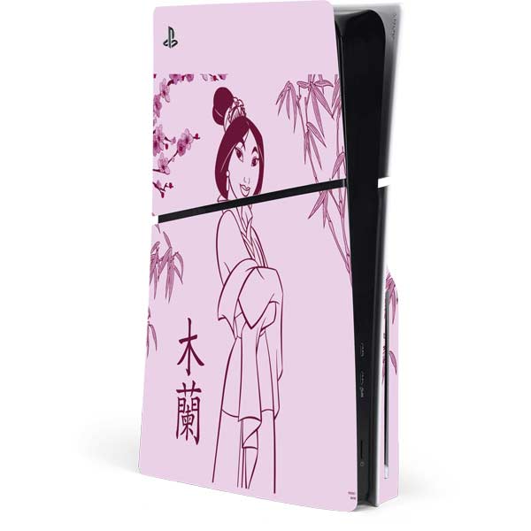 Disney Mulan Character Art PlayStation PS5 Skins